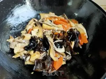 Make Meatflakes for mushrooms step 11