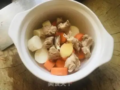 Make Old carrots, old duck step 4