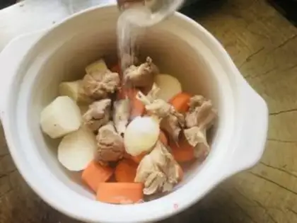 Make Old carrots, old duck step 5