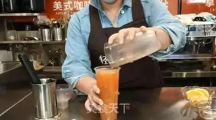 Make Orange vanillaberry fruit tea step 9