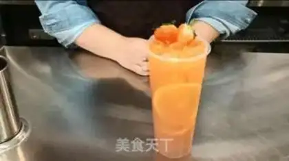Make Orange vanillaberry fruit tea step 10