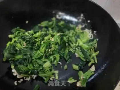 Make Spinach omelet soup step 5