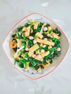 Make Egg almond spinach step 5