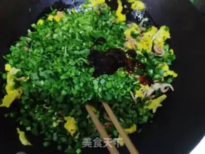 Make Three fresh dumplings step 4
