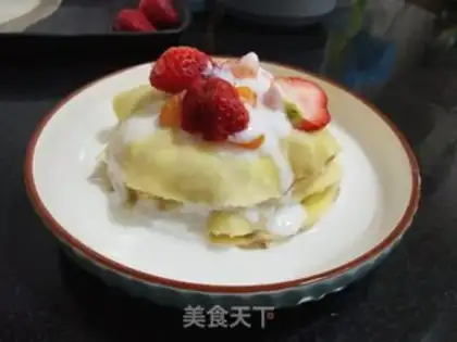 Make Strawberry yogurt step 10