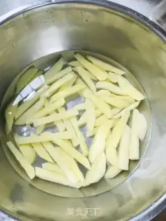 Make French fries step 1