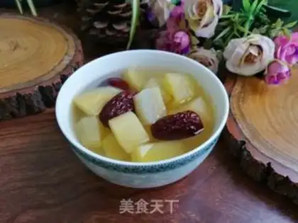 Make Celine apple date tea step 3