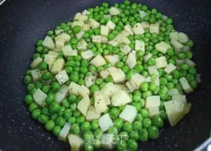 Make Potato pea stand step 6