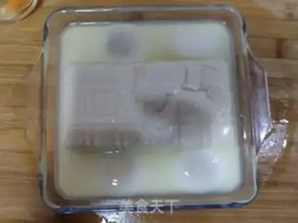 Make Meat and eggs, tofu step 2