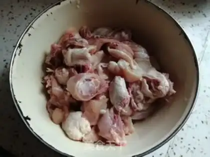 Make Red chicken step 1