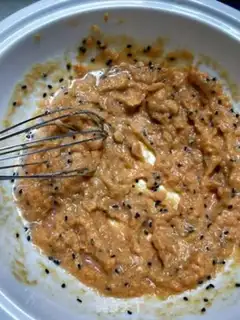 Make Potato sesame cake step 3