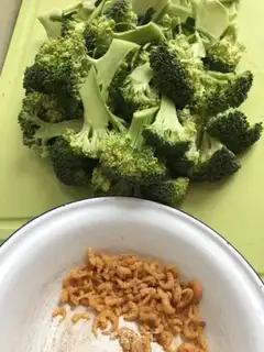 Make Seameal oil broccoli step 0