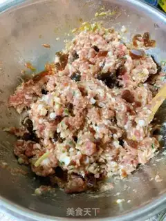 Make Cream shrimp dumplings step 3