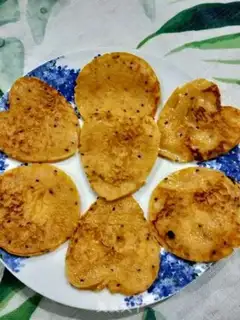 Make Potato sesame cake step 8