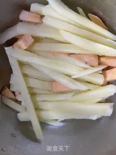 Make Potato fries step 2