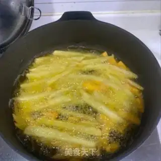 Make Potato fries step 4