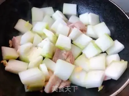 Make Seaweed melon mushroom soup step 4