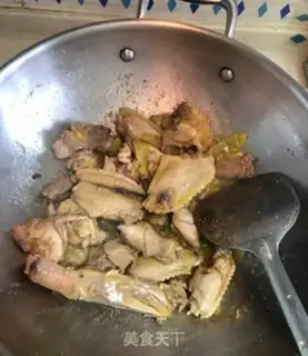 Make Potato chicken knife step 0