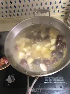 Make Potato chicken knife step 3