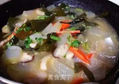Make Seaweed melon mushroom soup step 9