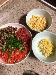 Make Rice rolls step 2