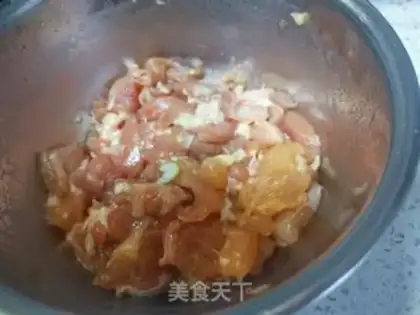 Make Chicken sauce step 1
