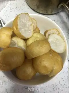 Make The dolls are fried tofu step 0