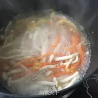 Make Meat peppers, white mushrooms step 6
