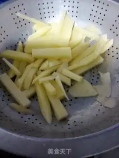 Make French fries step 1