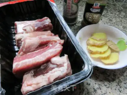 Make Blast ribs step 0