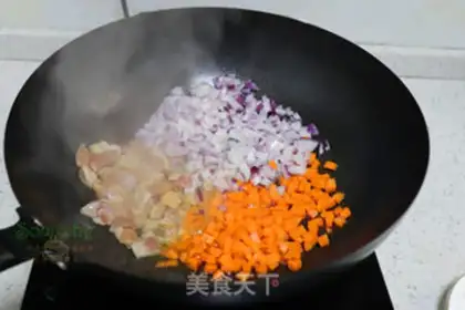 Make Curry chicken step 4
