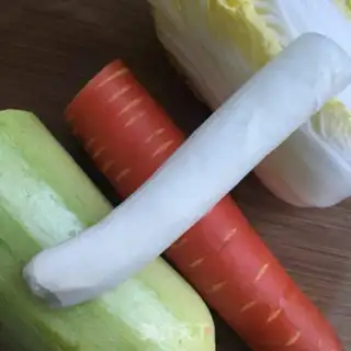 Make Vegetable soup with tofu step 0