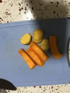 Make Pumpkin chestnut cake step 0