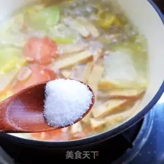 Make Vegetable soup with tofu step 8