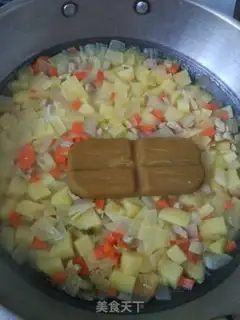 Make Curry rice step 3