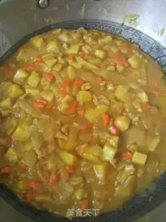 Make Curry rice step 4