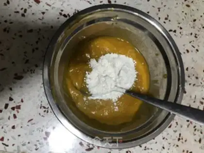 Make Pumpkin chestnut cake step 5