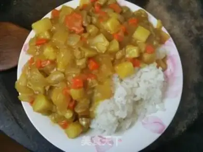 Make Curry rice step 5