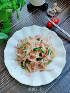 Make The hot peppers and radish step 7