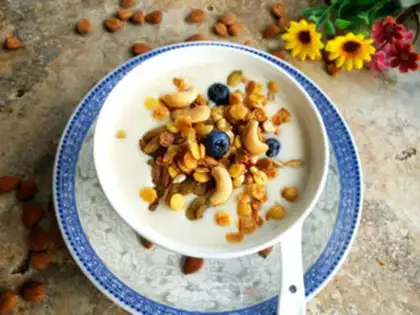Make Almond tea step 5