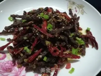 Make Dry beef step 0