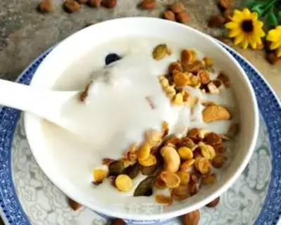 Make Almond tea step 6