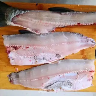 Make Improved fresh fish cooking step 1
