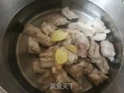 Make Puffy corn ribs soup step 6