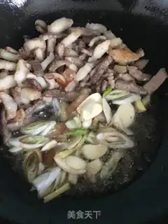 Make Bean bean noodle step 1