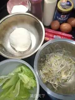Make Egg burrito step 2