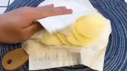 Make Oilless chips step 2