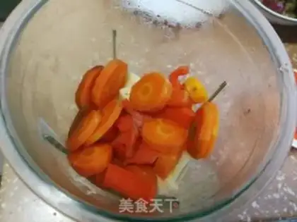 Make Carrot apple milk step 3