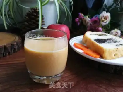 Make Carrot apple milk step 5