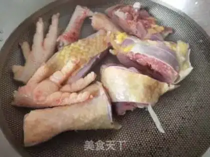 Make Chicken-leged potatoes step 1